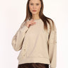 Beige Stone DETAIL Sweat - Lebbse