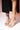 BELLON White Skin Women's Ankle Strap High Heel Shoes - Lebbse