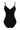 Black Double Breasted Tie Regular Swimsuit - Lebbse