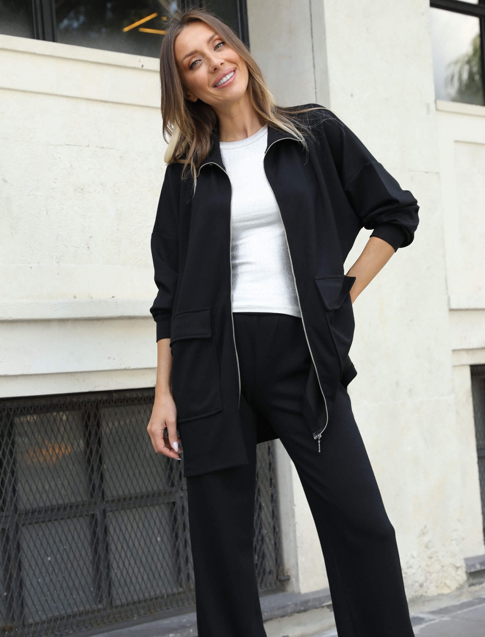 Black Melisa Suit - Lebbse