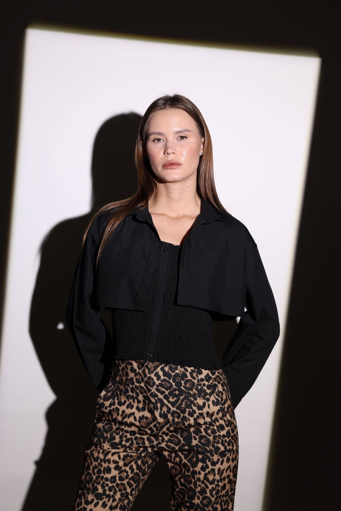 Black Shirt - 2 PIECE | November Vibes | Lebbse Black Shirt - 2 PIECE | November Vibes | Lebbse
