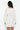 Bridal Ecru Mini Woven Tie - Up Linen Blend Beach Dress - Lebbse