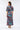 Buckle Long Dress Patterned - Lebbse