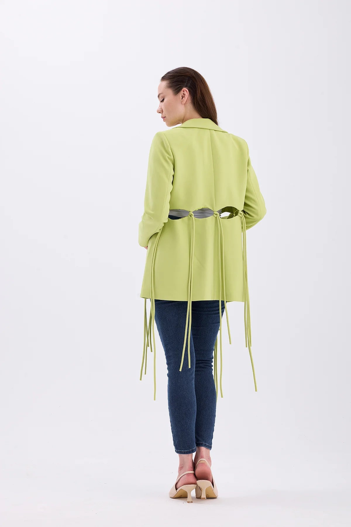 DESIGN OIL GREEN JACKET | CLOTHES | Jackets & Blazers | Lebbse DESIGN OIL GREEN JACKET | CLOTHES | Jackets & Blazers | Lebbse