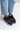 DİANTHA BLACK WHITE LACE DETAIL THICK SOLE WOMEN'S LACE - UP SPORTS SHOES - Lebbse