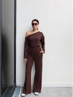 Boat Neck Modal Tracksuit