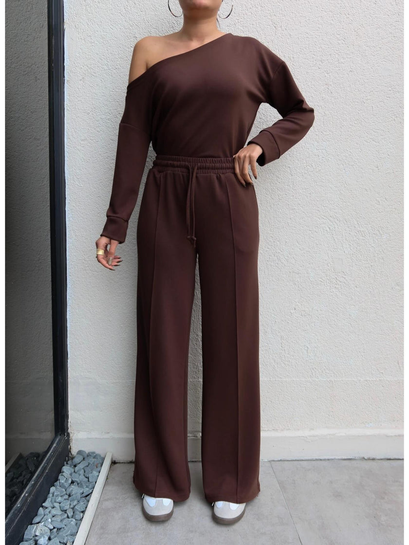 Boat Neck Modal Tracksuit