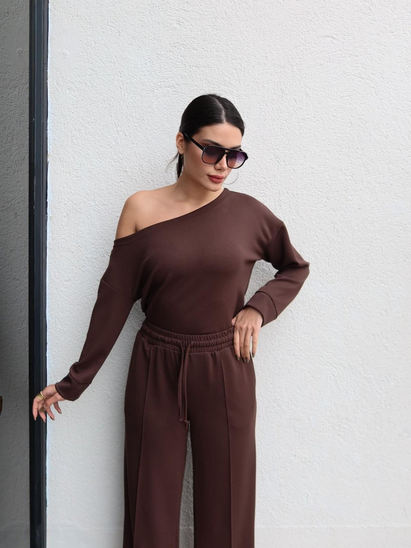 Boat Neck Modal Tracksuit