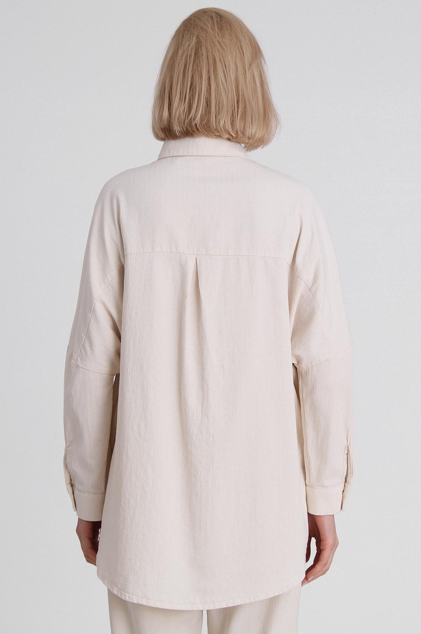 4- قميص نسائي مطرز بالحجر - EMBROIDERED STONE WOMEN'S SHIRT