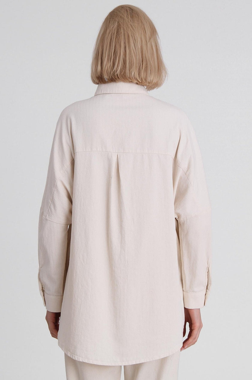 4- قميص نسائي مطرز بالحجر - EMBROIDERED STONE WOMEN'S SHIRT