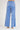 High Waist Shiny Trousers Blue - Lebbse