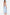 Light Blue Lace Detailed Satin Woven Nightgown - Lebbse