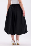 Long Balloon Skirt Black - Lebbse