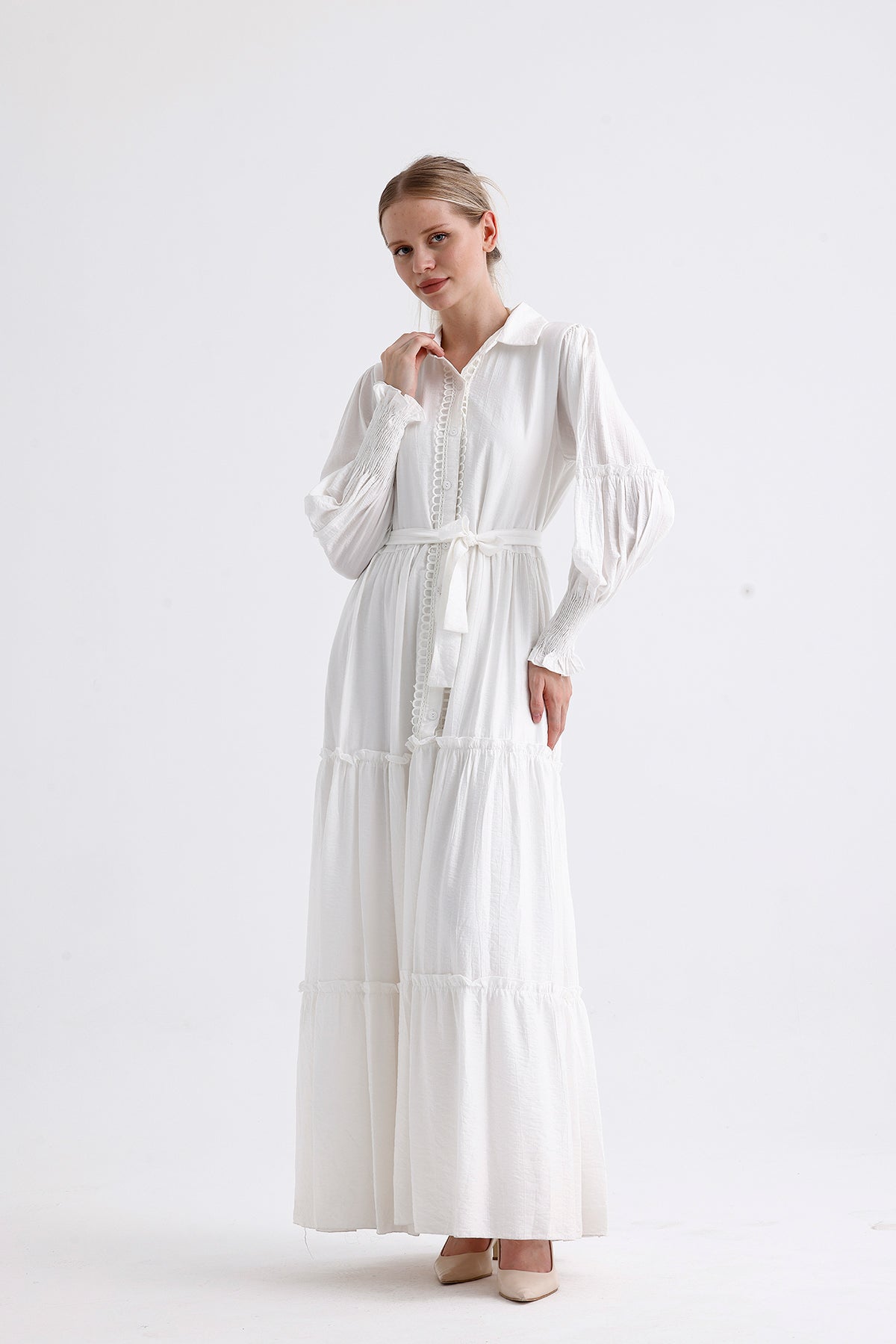 Long Dress White - Lebbse