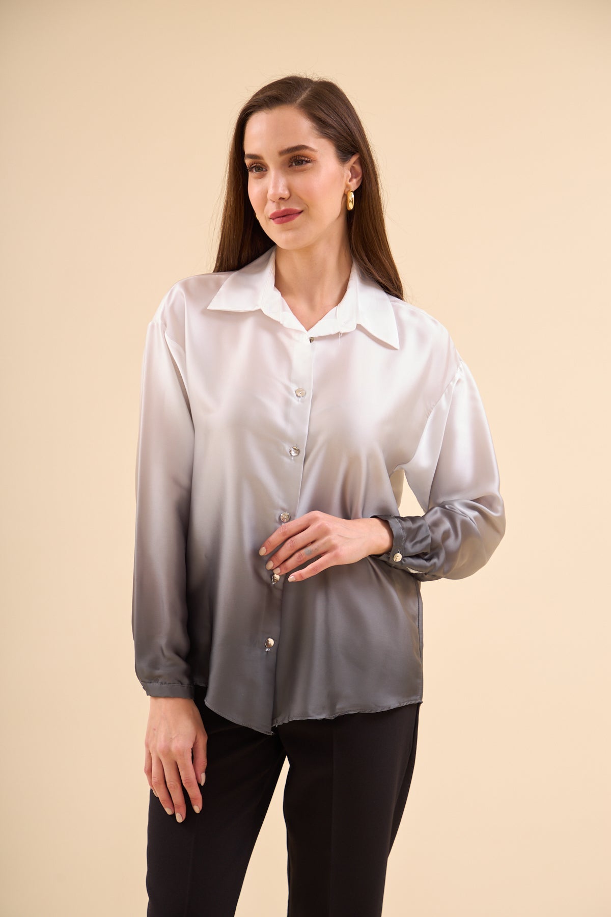 Long Sleeve Shirt Black - Lebbse