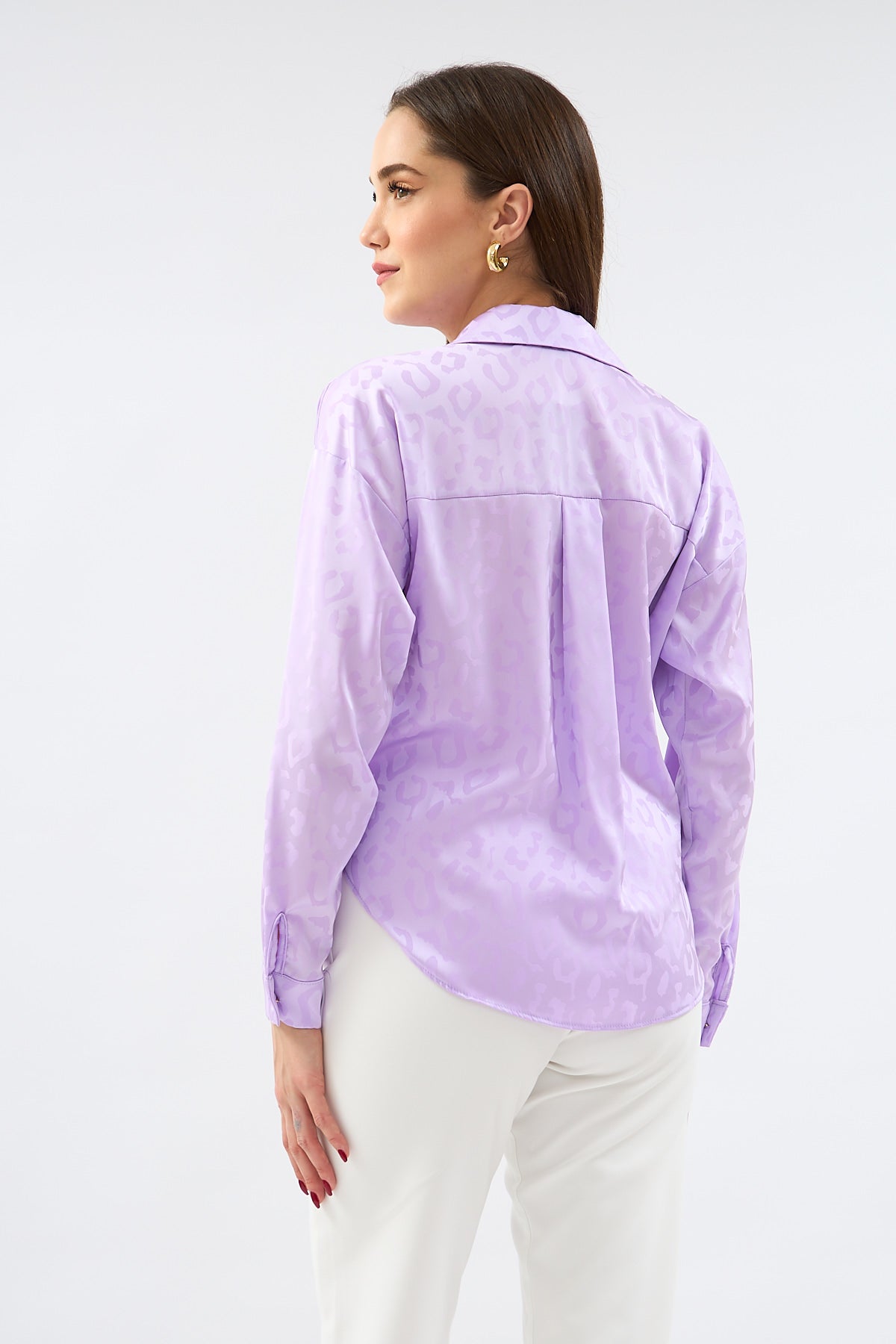 Long Sleeve Shirt Lilac - Lebbse