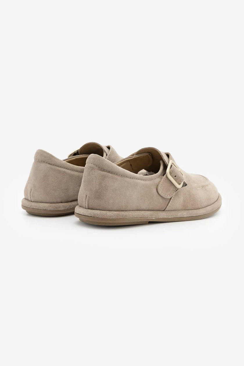 Zepar Beige Suede Women’s Genuine Leather Loafer Casual Shoes