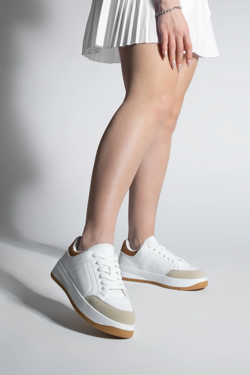 Hinos Women's Sneakers - Beige