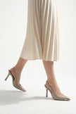 Women's Stiletto Heel Shoes Suvat - Beige