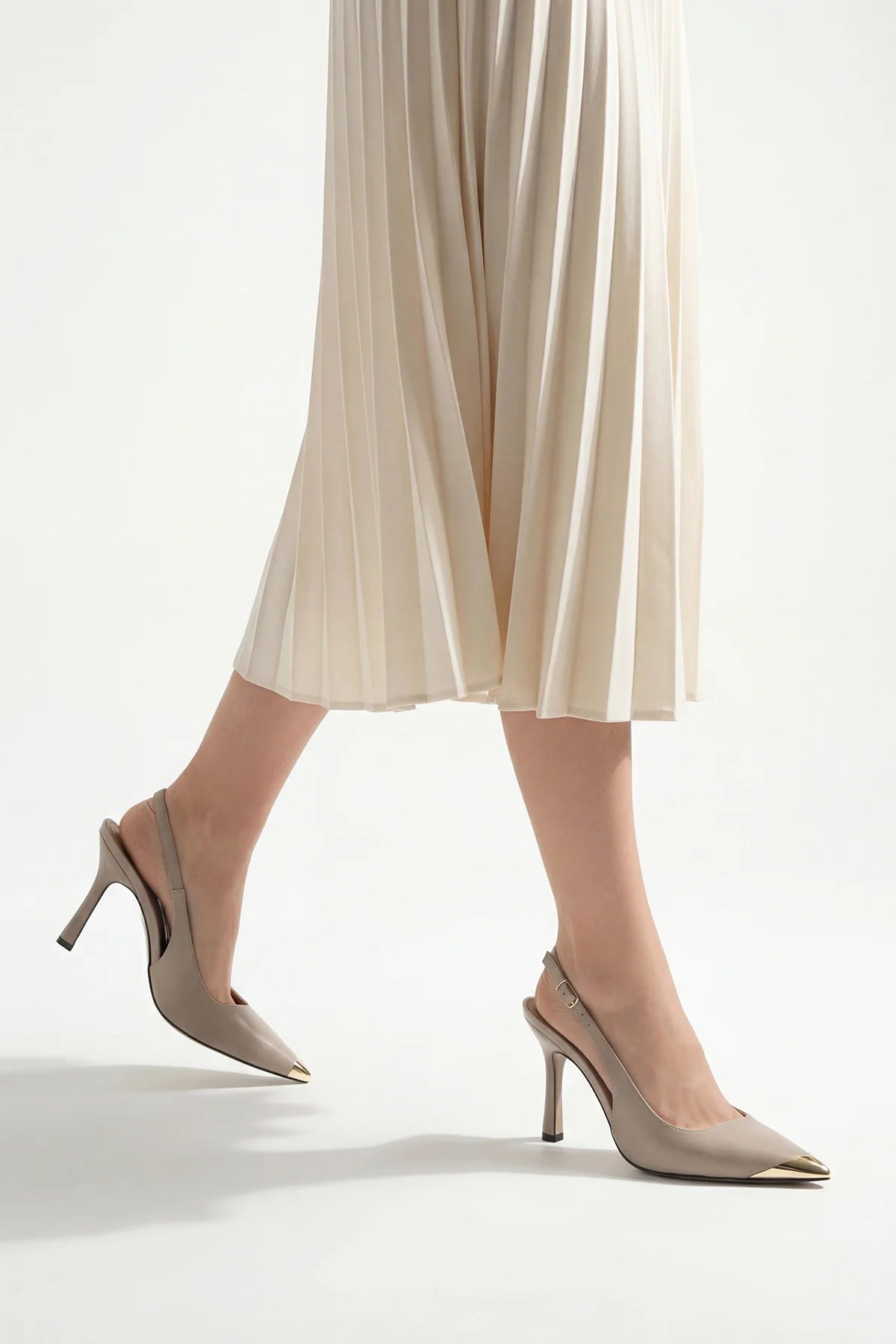 Women's Stiletto Heel Shoes Suvat - Beige | FOOTWEAR | Heels | Lebbse Women's Stiletto Heel Shoes Suvat - Beige | FOOTWEAR | Heels | Lebbse