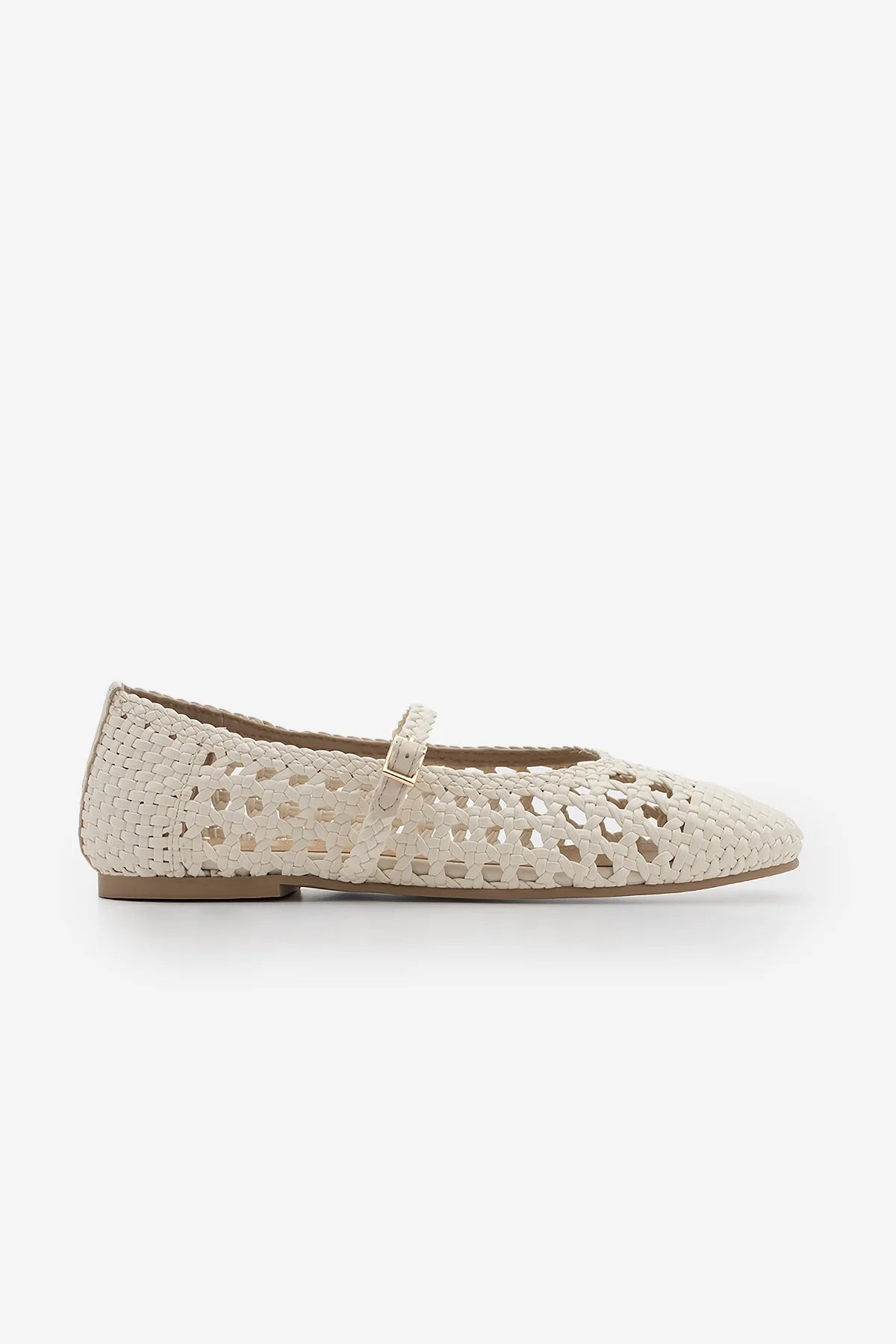 OLISA Offwhite Hand-Knitted Mary Jane Strap Women’s Ballet Flats | Ballet Flats | FOOTWEAR | Lebbse OLISA Offwhite Hand-Knitted Mary Jane Strap Women’s Ballet Flats | Ballet Flats | FOOTWEAR | Lebbse