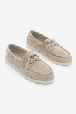 Mistor Beige Suede Women’s Genuine Leather Loafer Casual Shoes