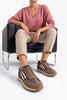 Liyante – Taupe Suede Women’s Lace-Up Sneakers