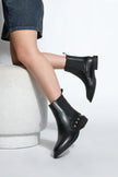 Women's Studded Casual Boots Pamer - Black