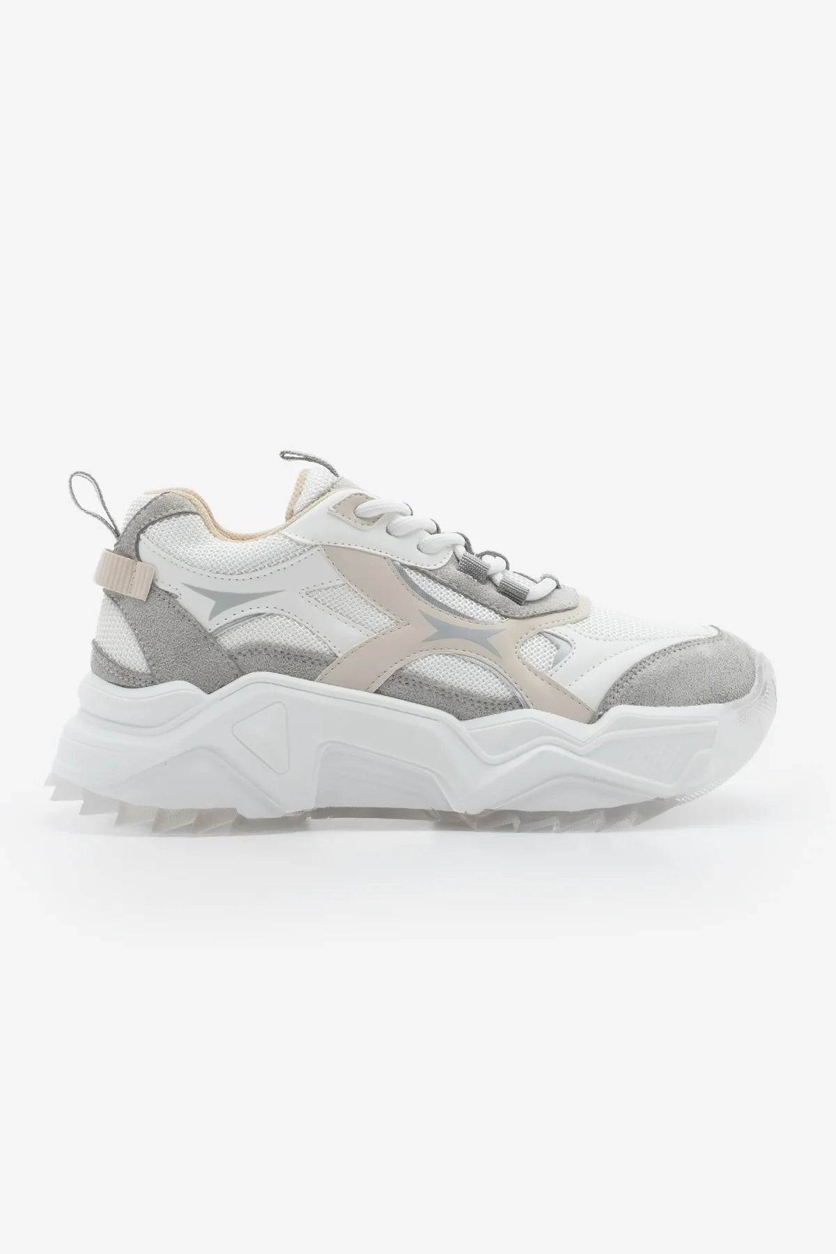 Women's Sneaker Sports Shoes Mizon - White