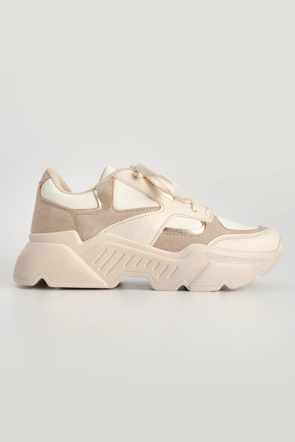 Women's Sneaker Sport Shoes Gonlez - Beige