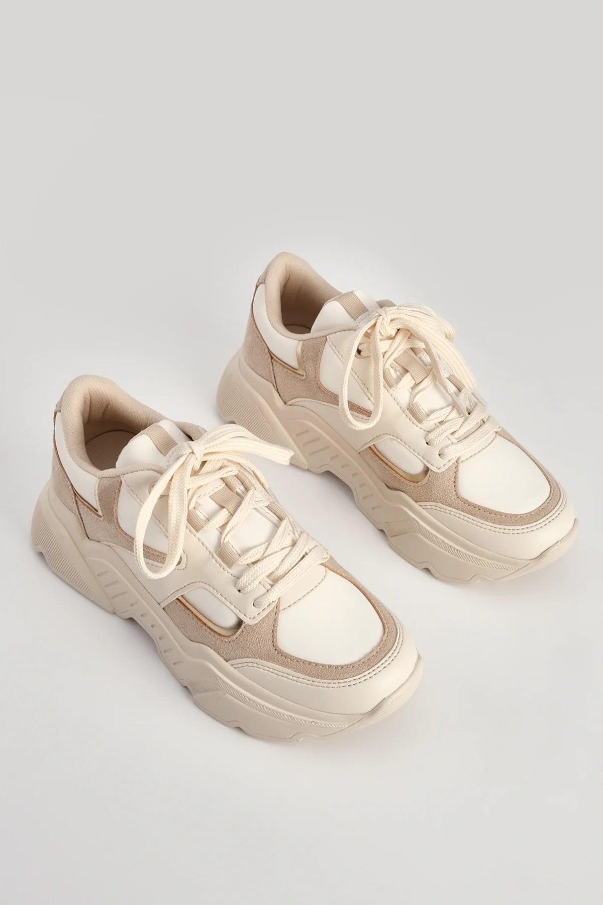 Women's Sneaker Sport Shoes Gonlez - Beige
