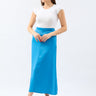 Midi Skirt Blue - Lebbse