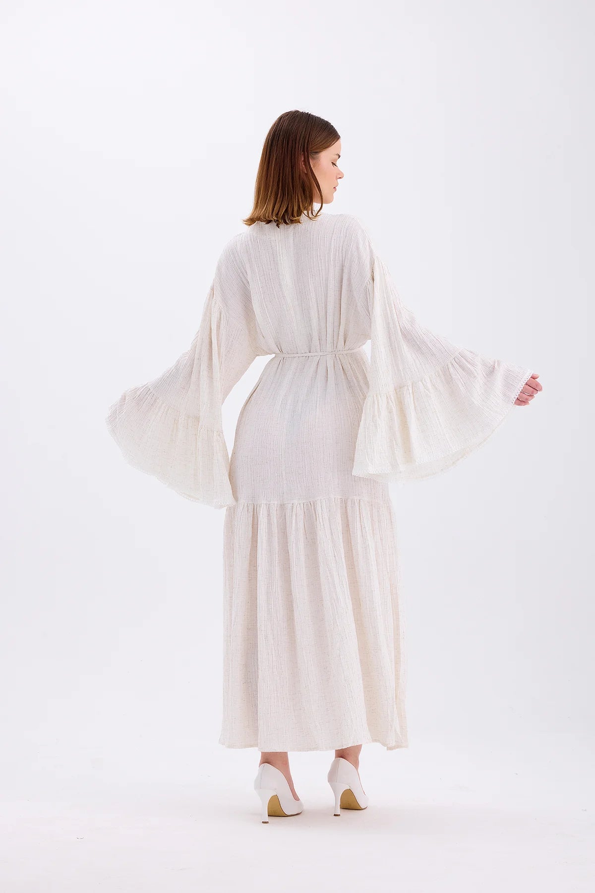 MILANO LINEN DRESS – NATURAL - Lebbse