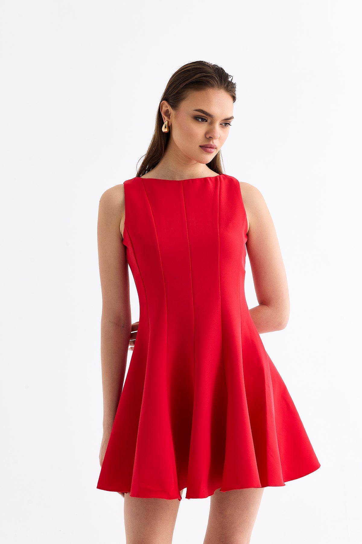 Mini Dress Red - Lebbse