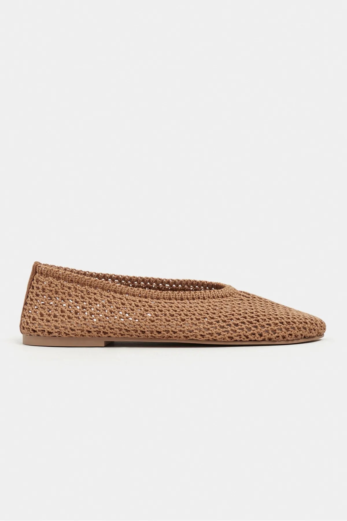 LIPS Tan Knit Mesh Flat Women’s Ballet Flats | Ballet Flats | FOOTWEAR | Lebbse LIPS Tan Knit Mesh Flat Women’s Ballet Flats | Ballet Flats | FOOTWEAR | Lebbse