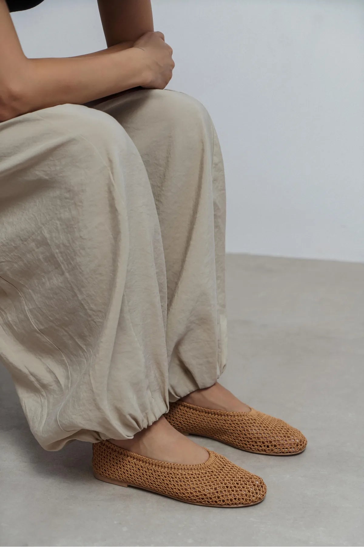 LIPS Tan Knit Mesh Flat Women’s Ballet Flats | Ballet Flats | FOOTWEAR | Lebbse LIPS Tan Knit Mesh Flat Women’s Ballet Flats | Ballet Flats | FOOTWEAR | Lebbse