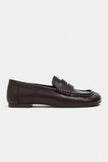 AUDRE Coffee Matte Women’s Flat Loafers