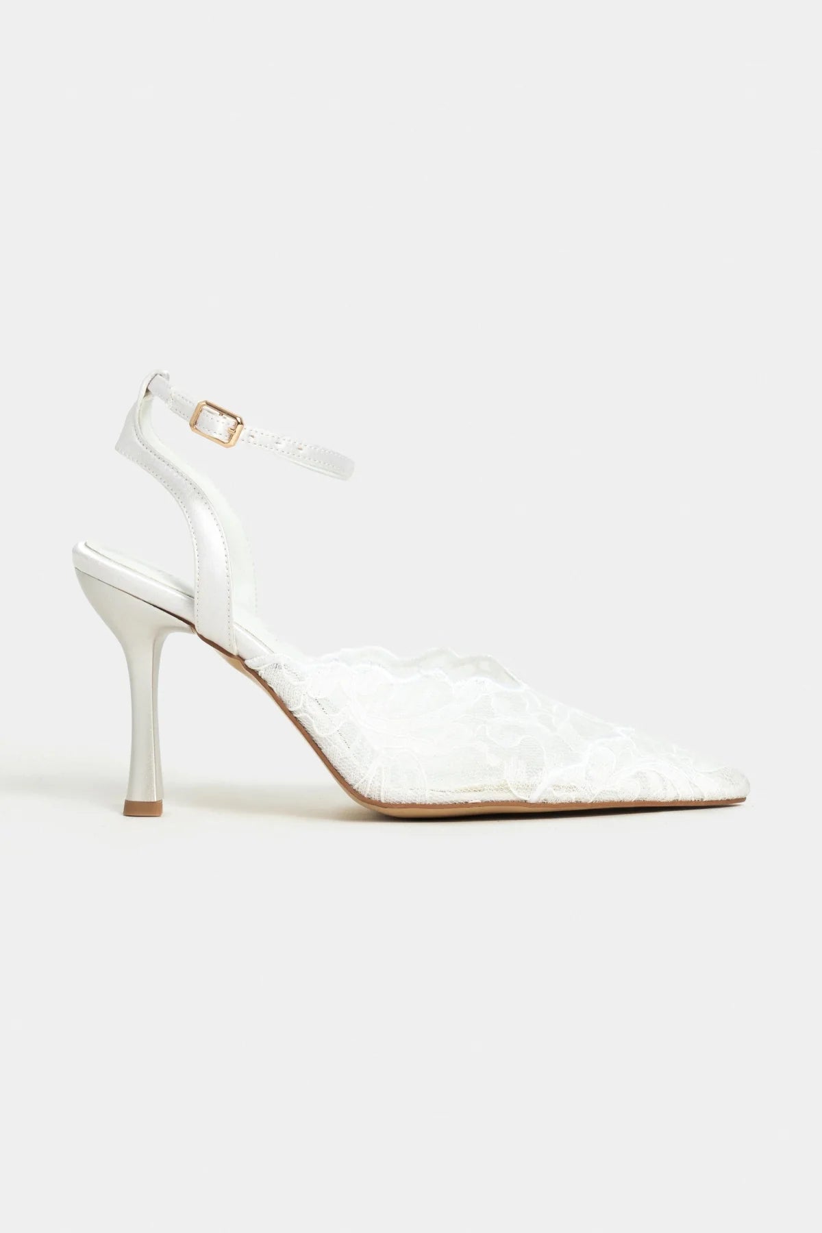 AVENY White Lace Embroidered Back Strap Women’s Heel Shoes | FOOTWEAR | Heels | Lebbse AVENY White Lace Embroidered Back Strap Women’s Heel Shoes | FOOTWEAR | Heels | Lebbse