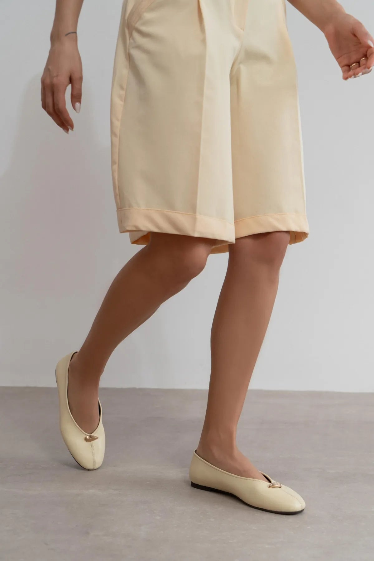 ASHY Butter Yellow Matte Flat Women’s Ballet Shoes | Ballet Flats | FOOTWEAR | Lebbse ASHY Butter Yellow Matte Flat Women’s Ballet Shoes | Ballet Flats | FOOTWEAR | Lebbse