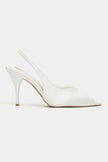 ROXY Pearl Satin Ankle Strap Open Toe Women’s Heels