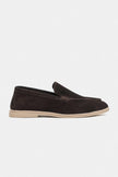 NADA Bitter Coffee Suede Genuine Leather Women’s Loafer