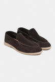 NADA Bitter Coffee Suede Genuine Leather Women’s Loafer