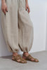 VENDY Rome Beige Suede Leather Buckled Women’s Sandals