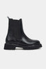 LENNON BLACK  WOMEN'S THICK-SOLED BOOTS WITH RUBBER DETAIL