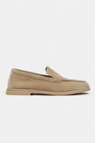 NADA Beige Suede Genuine Leather Women’s Loafer