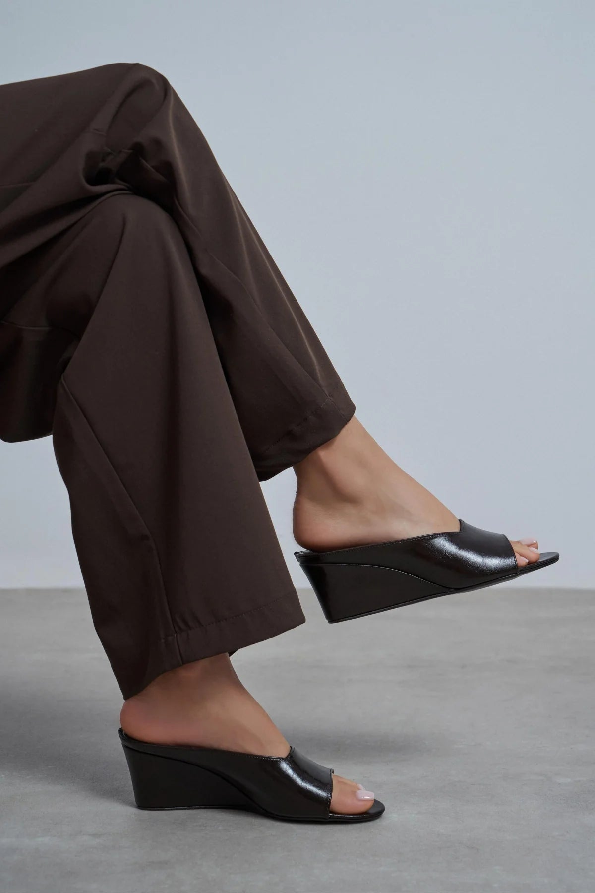 ALLISON Brown Rustic Wedge Heel Women’s Slipper's | FOOTWEAR | Slipper | Lebbse ALLISON Brown Rustic Wedge Heel Women’s Slipper's | FOOTWEAR | Slipper | Lebbse