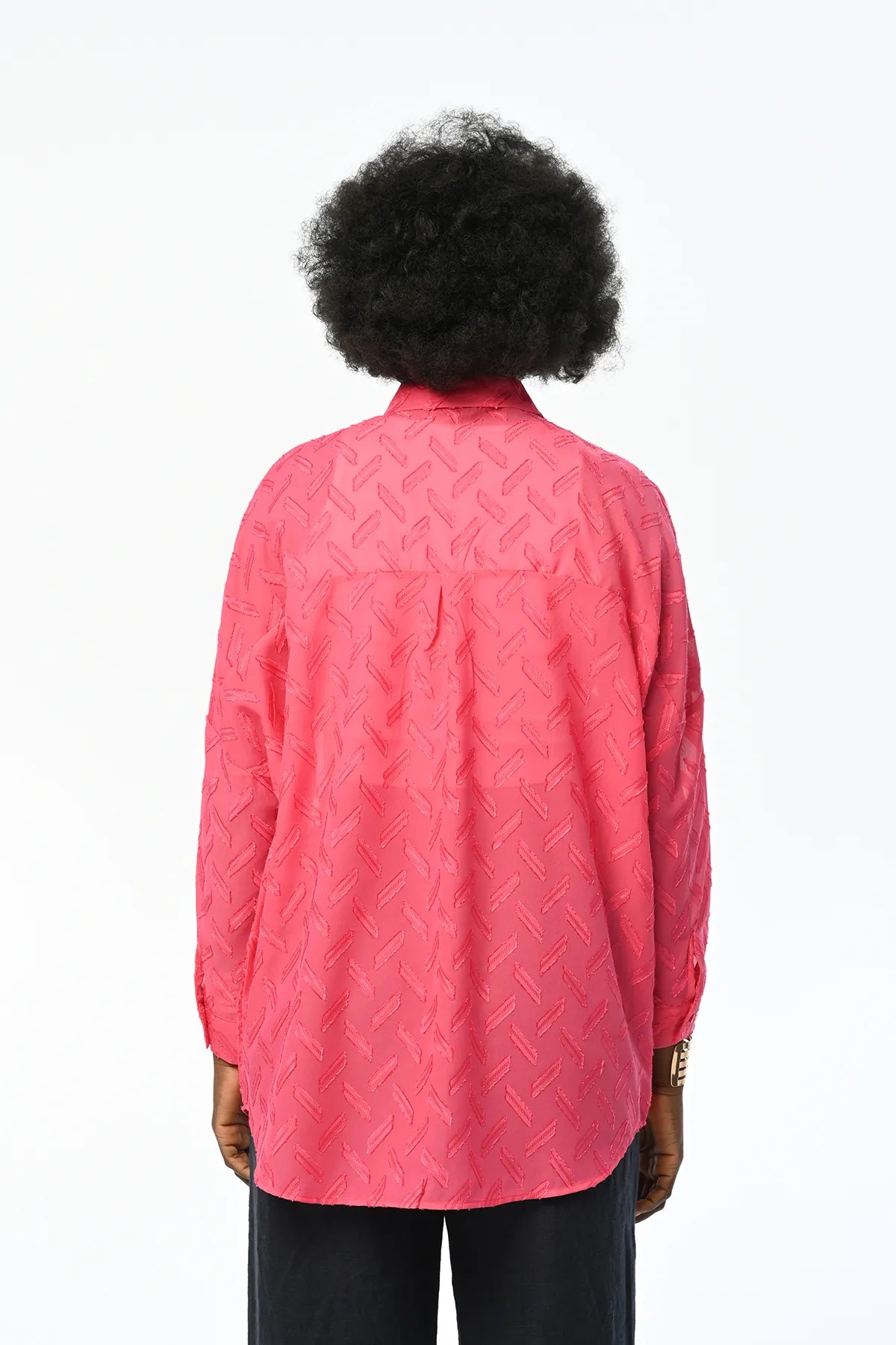 Oversize Cut Kimono With Sequined Back And Sleeve