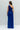 One Shoulder Evening Dress - DARK BLUE - Lebbse