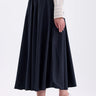 PLEATED NAVY BLUE SKIRT - Lebbse