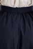 PLEATED NAVY BLUE SKIRT - Lebbse